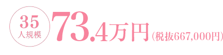 35人規模だと66.7万円